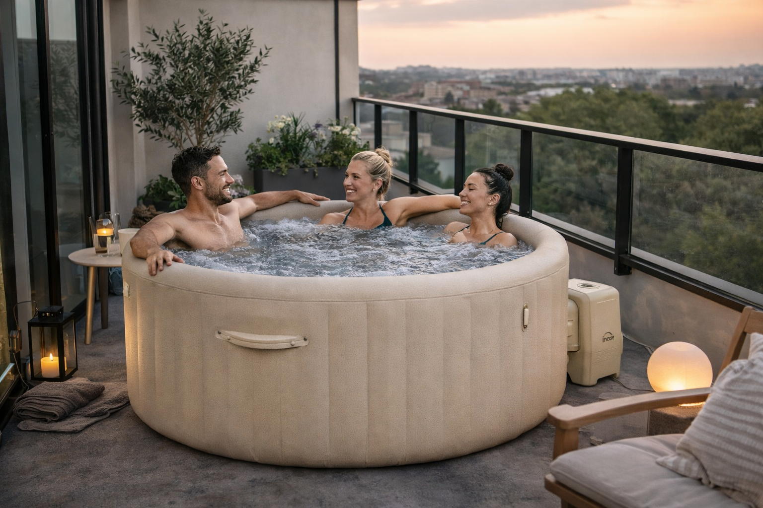 Inflatable Outdoor Hot TUB